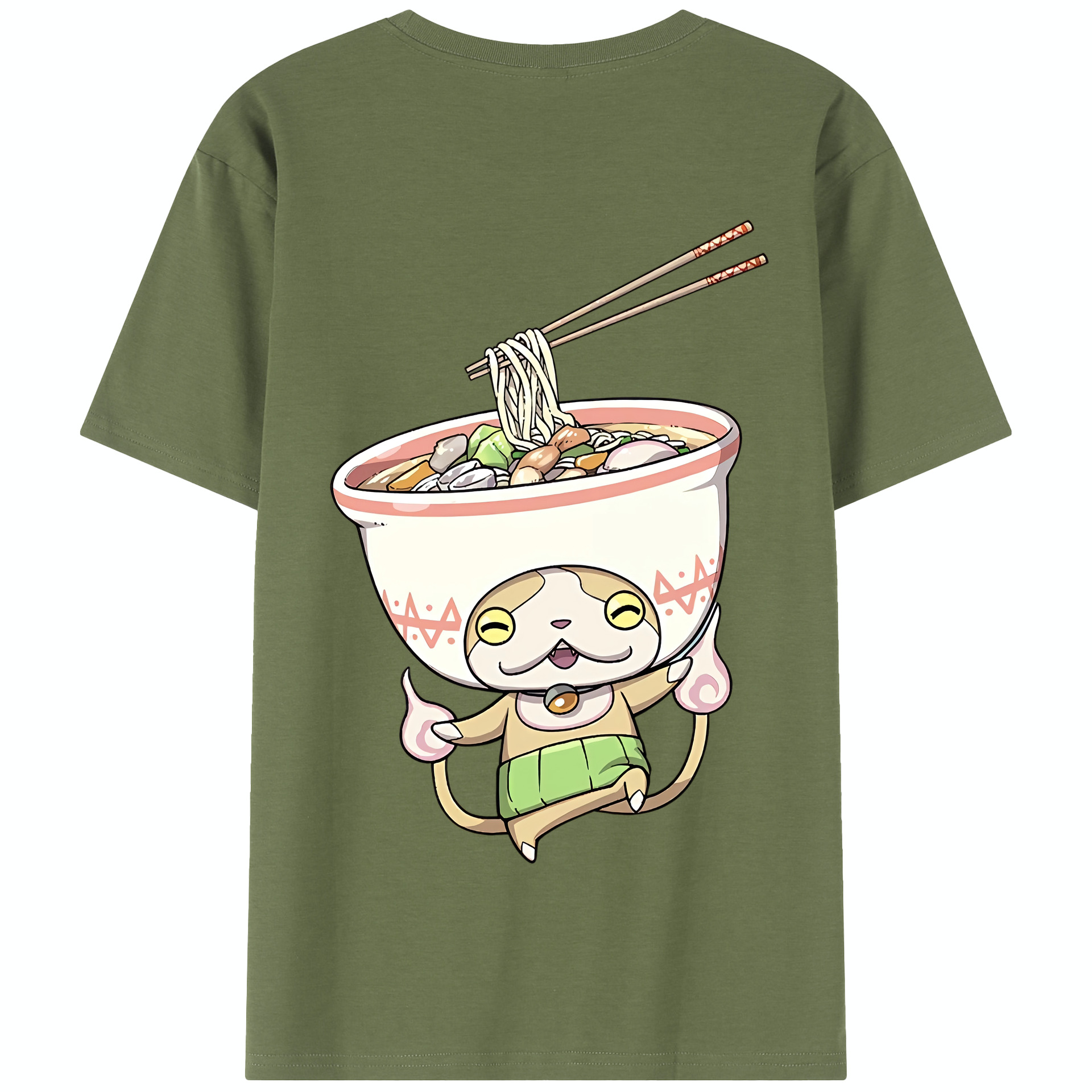 （画像用） 妖怪ウォッチ Yo-kai Watch 綿100％半袖Tシャツ（背面プリント）
